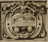 An illustration from Imprese sacre con triplicati discorsi, illustrate & arricchite. Con le aggiuntione [sic] ultimamente fattevi dall'istesso autore et in questa terza impressione, con sei copiosissime tavole molto più che prima adornate (1629)