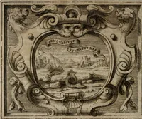 An illustration from Imprese sacre con triplicati discorsi, illustrate & arricchite. Con le aggiuntione [sic] ultimamente fattevi dall'istesso autore et in questa terza impressione, con sei copiosissime tavole molto più che prima adornate (1629)