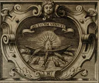 An illustration from Imprese sacre con triplicati discorsi, illustrate & arricchite. Con le aggiuntione [sic] ultimamente fattevi dall'istesso autore et in questa terza impressione, con sei copiosissime tavole molto più che prima adornate (1629)