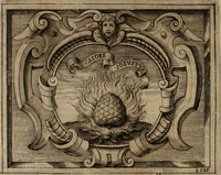 An illustration from Imprese sacre con triplicati discorsi, illustrate & arricchite. Con le aggiuntione [sic] ultimamente fattevi dall'istesso autore et in questa terza impressione, con sei copiosissime tavole molto più che prima adornate (1629)