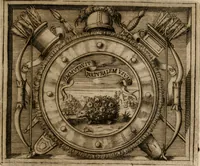 An illustration from Imprese sacre con triplicati discorsi, illustrate & arricchite. Con le aggiuntione [sic] ultimamente fattevi dall'istesso autore et in questa terza impressione, con sei copiosissime tavole molto più che prima adornate (1629)
