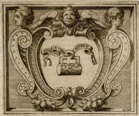 An illustration from Imprese sacre con triplicati discorsi, illustrate & arricchite. Con le aggiuntione [sic] ultimamente fattevi dall'istesso autore et in questa terza impressione, con sei copiosissime tavole molto più che prima adornate (1629)