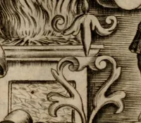 An illustration from Imprese sacre con triplicati discorsi, illustrate & arricchite. Con le aggiuntione [sic] ultimamente fattevi dall'istesso autore et in questa terza impressione, con sei copiosissime tavole molto più che prima adornate (1629)