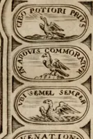 Picture 3 of 93 from Imprese sacre con triplicati discorsi, illustrate & arricchite. Con le aggiuntione [sic] ultimamente fattevi dall'istesso autore et in questa terza impressione, con sei copiosissime tavole molto più che prima adornate (1629), leaf 2