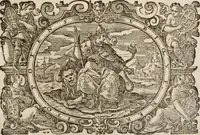 An illustration from Imprese sacre con triplicati discorsi, illustrate & arricchite. Con le aggiuntione [sic] ultimamente fattevi dall'istesso autore et in questa terza impressione, con sei copiosissime tavole molto più che prima adornate (1629)