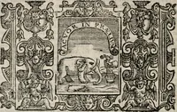 An illustration from Imprese sacre con triplicati discorsi, illustrate & arricchite. Con le aggiuntione [sic] ultimamente fattevi dall'istesso autore et in questa terza impressione, con sei copiosissime tavole molto più che prima adornate (1629)