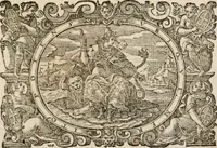 An illustration from Imprese sacre con triplicati discorsi, illustrate & arricchite. Con le aggiuntione [sic] ultimamente fattevi dall'istesso autore et in questa terza impressione, con sei copiosissime tavole molto più che prima adornate (1629)