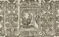 An illustration from Imprese sacre con triplicati discorsi, illustrate & arricchite. Con le aggiuntione [sic] ultimamente fattevi dall'istesso autore et in questa terza impressione, con sei copiosissime tavole molto più che prima adornate (1629)