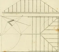 An illustration from An improved and enlarged edition of Biddle's young carpenter's assistant : being a complete system of architecture for carpenters, joiners, and workmen in general, adapted to the style of building in the United States ; revised and corrected, with several additional articles, and forty-eight new designs, chiefly of full size, working drawings of modern finish, in detail ; particularly adapted for country use (1833)