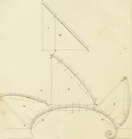 An illustration from An improved and enlarged edition of Biddle's young carpenter's assistant : being a complete system of architecture for carpenters, joiners, and workmen in general, adapted to the style of building in the United States ; revised and corrected, with several additional articles, and forty-eight new designs, chiefly of full size, working drawings of modern finish, in detail ; particularly adapted for country use (1833)