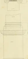 An illustration from An improved and enlarged edition of Biddle's young carpenter's assistant : being a complete system of architecture for carpenters, joiners, and workmen in general, adapted to the style of building in the United States ; revised and corrected, with several additional articles, and forty-eight new designs, chiefly of full size, working drawings of modern finish, in detail ; particularly adapted for country use (1833)
