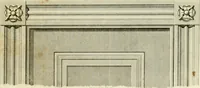 An illustration from An improved and enlarged edition of Biddle's young carpenter's assistant : being a complete system of architecture for carpenters, joiners, and workmen in general, adapted to the style of building in the United States ; revised and corrected, with several additional articles, and forty-eight new designs, chiefly of full size, working drawings of modern finish, in detail ; particularly adapted for country use (1833)