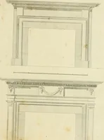 An illustration from An improved and enlarged edition of Biddle's young carpenter's assistant : being a complete system of architecture for carpenters, joiners, and workmen in general, adapted to the style of building in the United States ; revised and corrected, with several additional articles, and forty-eight new designs, chiefly of full size, working drawings of modern finish, in detail ; particularly adapted for country use (1833)