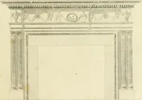 An illustration from An improved and enlarged edition of Biddle's young carpenter's assistant : being a complete system of architecture for carpenters, joiners, and workmen in general, adapted to the style of building in the United States ; revised and corrected, with several additional articles, and forty-eight new designs, chiefly of full size, working drawings of modern finish, in detail ; particularly adapted for country use (1833)