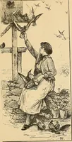 An illustration from Inauguration of new galleries, works from the salon of '84 and other American paintings contributed by the artists (1884)