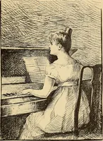 An illustration from Inauguration of new galleries, works from the salon of '84 and other American paintings contributed by the artists (1884)