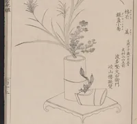 An illustration from Inchū-ryū sōka kagami (1868)
