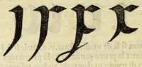 An illustration from Incipit liber primus[-quartus] Elementorum litterarum (1526)