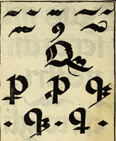 An illustration from Incipit liber primus[-quartus] Elementorum litterarum (1526)