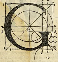 An illustration from Incipit liber primus[-quartus] Elementorum litterarum (1526)