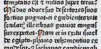 An illustration from Incipiu[n]t epistole magistri Petri Blesensis bathonie[n]sis archidyaconi ..