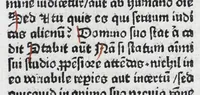 An illustration from Incipiu[n]t epistole magistri Petri Blesensis bathonie[n]sis archidyaconi ..