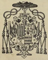 An illustration from Index et catalogvs librorum prohibitorum : mandato Illustriss. ac Reuerẽdiss. D.D. Gasparis a Qviroga, Cardinalis Archiepiscopi Toletani, ac in regnis Hispaniarum generalis inquistitoris, denuò editus : cvm Consilio Svpremi Senatus Sanctae Generalis Inquistionis (1583)