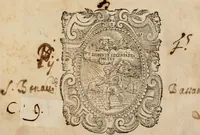 An illustration from Index generales in omnes d. Bonaventurae Super quatuor libros sententiarum Petri Lombardi dilucidationes quinque syntagmatibus distinctum, absolutumve opus: undique elegantiam, integritatem, & eruditionem apprimè redolens (1573)