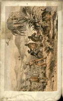 An illustration from Tiger-Shooting in India; being an Account of Hunting Experiences on Foot in Rajpootana, during the Hot Seasons from 1850 to 1854 (1857)