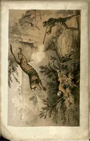 An illustration from Tiger-Shooting in India; being an Account of Hunting Experiences on Foot in Rajpootana, during the Hot Seasons from 1850 to 1854 (1857)
