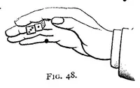 An illustration from Sharps and Flats; a complete revelation of the Secrets of Cheating at Games of Chance and Skill (1894)