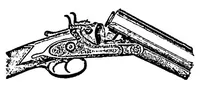 An illustration from Field, Cover and Trap Shooting; embracing hints for skilled Marksmen; instructions for Young Sportsmen; Haunts and Habits of Game Birds; Flight and Resorts of Water Fowl; Breeding and Breaking of Dogs (1878)
