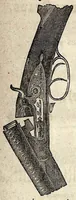 An illustration from Field, Cover and Trap Shooting; embracing hints for skilled Marksmen; instructions for Young Sportsmen; Haunts and Habits of Game Birds; Flight and Resorts of Water Fowl; Breeding and Breaking of Dogs (1878)