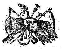 An illustration from Recherches Historiques et Litteraires sur les Danses des Morts et sur l’origine des Cartes a Jouer (1826)