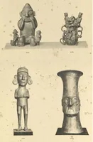 An illustration from Galerie Americaine du Musee d’Ethnographie du Trocadero; Choix de Pieces Archeologiques et Ethnographiques (1897)