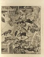 An illustration from Le Voyage de M. Dumollet, Text et Dessins (1883)