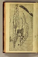 An illustration from Indiae Orientalis pars X. Qua continetur, Historica relatio siue descriptio novi as Aquilonem transitus, supra terras Americanas in Chinam atq[ue] Iaponem ducturi, quemadmodum is ab Henrico Hudsono Anglo nuper inuentis est, addita breui insularum & locorum aliorum, in itinere isto occurrentium, ex Iohannis-Hugonis Lintschottani itineratio desumpta commemoratione. : Item discursus ad sereniss. Hispaniae regem, super detecta nuper quinta orbis parte, terra nempè Australis incognita, à capitaneo quodam Petro-Ferdinando de Quir, &c. conscriptus. Addita descriptione regionum Siberiae, Samoiediae atque Tingoesiae, in Tartaria versus ortum freti Weigatsii sitarum, quae nuper à Moscis detectae &c occupatae sunt. (1613)