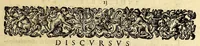 An illustration from Indiae Orientalis pars X. Qua continetur, Historica relatio siue descriptio novi as Aquilonem transitus, supra terras Americanas in Chinam atq[ue] Iaponem ducturi, quemadmodum is ab Henrico Hudsono Anglo nuper inuentis est, addita breui insularum & locorum aliorum, in itinere isto occurrentium, ex Iohannis-Hugonis Lintschottani itineratio desumpta commemoratione. : Item discursus ad sereniss. Hispaniae regem, super detecta nuper quinta orbis parte, terra nempè Australis incognita, à capitaneo quodam Petro-Ferdinando de Quir, &c. conscriptus. Addita descriptione regionum Siberiae, Samoiediae atque Tingoesiae, in Tartaria versus ortum freti Weigatsii sitarum, quae nuper à Moscis detectae &c occupatae sunt. (1613)