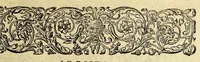 An illustration from Indiae Orientalis pars X. Qua continetur, Historica relatio siue descriptio novi as Aquilonem transitus, supra terras Americanas in Chinam atq[ue] Iaponem ducturi, quemadmodum is ab Henrico Hudsono Anglo nuper inuentis est, addita breui insularum & locorum aliorum, in itinere isto occurrentium, ex Iohannis-Hugonis Lintschottani itineratio desumpta commemoratione. : Item discursus ad sereniss. Hispaniae regem, super detecta nuper quinta orbis parte, terra nempè Australis incognita, à capitaneo quodam Petro-Ferdinando de Quir, &c. conscriptus. Addita descriptione regionum Siberiae, Samoiediae atque Tingoesiae, in Tartaria versus ortum freti Weigatsii sitarum, quae nuper à Moscis detectae &c occupatae sunt. (1613)