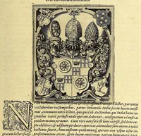 An illustration from Indiae Orientalis pars septima; Nauigationes duas, primam, trium annorum, à Georgio Spilbergio, trium nauium praefecto, Ann. 1601. ex Selandia in Indiam Orientalem susceptam: : alteram, nouem annorum, à Casparo Balby, gemmario Veneto, anno 1579. ex Alepo Babyloniam versus, & inde porro ad regnum Pegu vsque continuatam, continens. Omnium, quae illi quidem ad annum 1604. huic vero ad annum 1588. vsque acciderunt, commemoratione; regnum item, locorum, populorum, rituumque variorum descriptione addita. (1606)