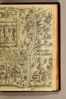 An illustration from Indiae Orientalis pars septima; Nauigationes duas, primam, trium annorum, à Georgio Spilbergio, trium nauium praefecto, Ann. 1601. ex Selandia in Indiam Orientalem susceptam: : alteram, novem annorum, à Casparo Balby, gemmario Veneto, anno 1579. ex Alepo Babyloniam versus, & inde porro ad regnum Pegu vsque continuatam, continens. Omnium, quae illi quidem ad annum 1604. huic vero ad annum 1588. vsque acciderunt, commemoratione; regnum item, locorum, populorum, tituumqie variorum descriptione addita. (1606)