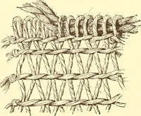An illustration from Indian basketry, and How to make Indian and other baskets (1903)