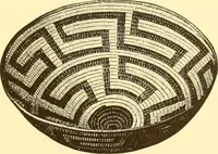 An illustration from Indian basketry, and How to make Indian and other baskets (1903)