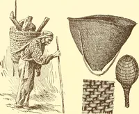 Picture 162 of 428 from Indian basketry, and How to make Indian and other baskets (1903), leaf 167