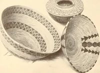 An illustration from Indian basketry, and How to make Indian and other baskets (1903)