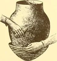An illustration from Indian basketry, and How to make Indian and other baskets (1903)
