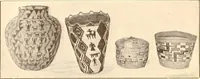 An illustration from Indian basketry, and How to make Indian and other baskets (1903)