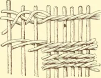 An illustration from Indian basketry, and How to make Indian and other baskets (1903)