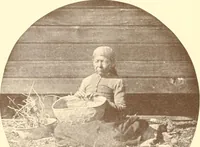 An illustration from Indian basketry, and How to make Indian and other baskets (1903)