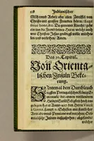 An illustration from Indianischer religionstandt der gantzen Newen Welt, eider Indien gegen auff und Nidergang der Sonnen: : |b schleinigister Form auss gründtlichen Historien, sonderbar dess hochwürdigen Vatters Francisci Gonzagen, barfüsserische[n] Ordnescroniken (1588)